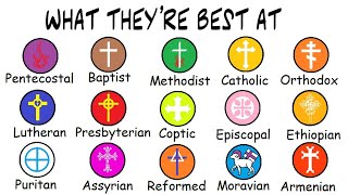 The best thing about each Christian denomination [upl. by Naegem]