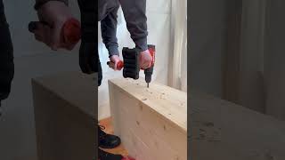 HILTI drill driver vs impact driver  long screw test 🔥 shorts hilti review test [upl. by Anerual99]