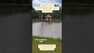 Lindo SÍTIO Á VENDA no interior de São Paulo TATUÍ  72000m² Documentação OK  2 Lagos com peixes [upl. by Ferne]