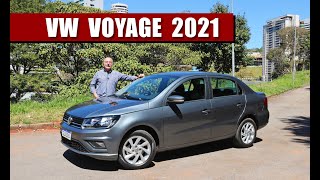 Volkswagen Voyage 2021  TESTE do Camanzi [upl. by Moise]