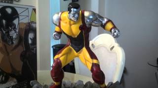 Colossus Sideshow Comiquette Statue review XMen [upl. by Bernetta]