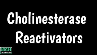 Cholinesterase Reactivators  Pralidoxime Uses  Organophosphate Poisoning [upl. by Eiznekcm744]