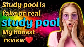 study pool is real or fake  My honest review [upl. by Esinart]