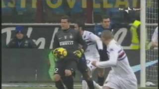 INTER  SAMPDORIA 00  HIGHLIGHTS  Sintesi e commenti [upl. by Atiek477]