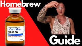 How To Make Injectable Carnitine LCarnitine Homebrew [upl. by Eissat]