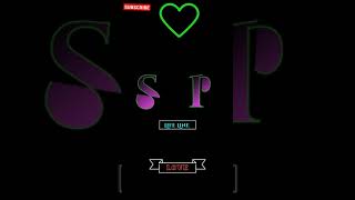 S P Love Status  S P Name Status  S P Name Status Video  S P Letter Status  S P Love Status [upl. by Butler]