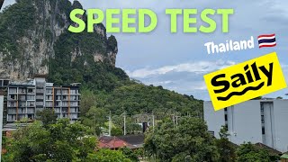 Saily eSIM Speed Test in Thailand 🇹🇭 [upl. by Bellis]