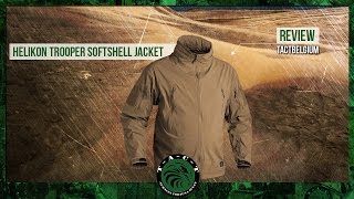 REVIEW Helikon Trooper Softshell Jacket [upl. by Goddord]