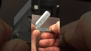 Hinged Shavette Barber Razor Blade Install shaving skincare razor blade barber [upl. by Hguh689]