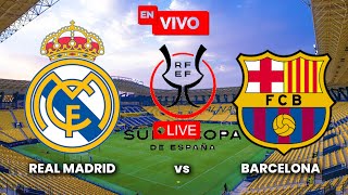 EN VIVO Real Madrid vs Barcelona Final Super Copa 2024  Gameplay Pes 2021 [upl. by Puri821]