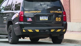 Williamsport police officer on leave amid video showing him use racial epithet [upl. by Eadnus551]