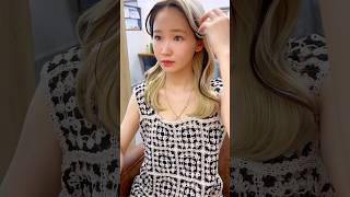 くびれ巻き ハイトーン ハイトーン女子 美容師 巻き方ヘアアレンジ動画 [upl. by Suivatra]