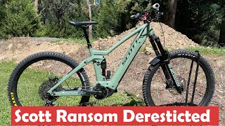 2021 Scott Ransom eRIDE Speed Limit Unlocked amp Custom Tuning Via Mobile App  Bosch CX Gen 4 Motor [upl. by Dnomsed187]