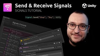 How to Send and Receive Signals  Signals Tutorial  Doozy UI Manager [upl. by Barbabra]