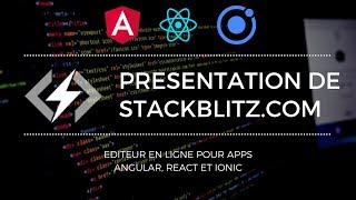 ⚡ PRÉSENTATION DE STACKBLITZCOM  ÉDITEUR EN LIGNE POUR ANGULAR ET REACT [upl. by Pyne]