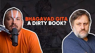 Refuting Slavoj Žižek’s Misinformed Take On The Bhagavad Gita  Swami Revatikaanta [upl. by Aekal85]