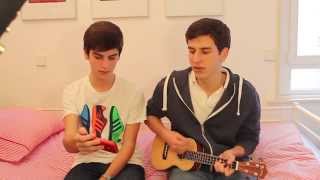 Lorde  Team ukulele cover  José amp Pedro Rivas [upl. by Kcirneh626]