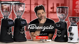 The Complete Fiorenzato Coffee Grinder Range  Comparison [upl. by Nnylidnarb]