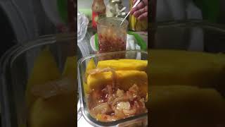 Ensaladang Mangga  Kimchi shorts cooking gardening traveling [upl. by Rutherford]