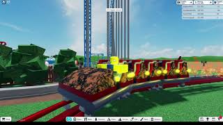 theme park tycoon 2 crazy particle accelerator [upl. by Rolyat]