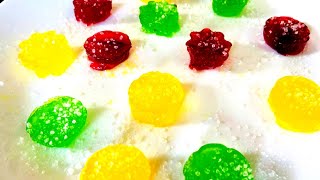 Jelly Candies  Gummy Candy  Jujubes Recipe  జెల్లీ కాండీఎస్ ని సింపుల్గా తయారు చేస్కోవచ్చు [upl. by Dareece559]