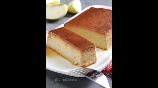 Flan de manzanas y vino dulce ¡¡RIQUÍSIMO [upl. by Eniamej]