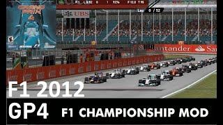 GP4 2012 F1 MOD  GP4 2012 MOD  2012  GP4  Grand Prix 4  Formula 1  F1  Game  F1 Racing gp4 [upl. by Annyahs]