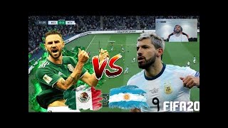 FIFA 20  KUN AGUERO VS MIGUEL LAYUN [upl. by Kafka]