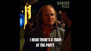 Navegante Wants To Touch Félix Gallardo’s Birthday Tiger 😂  Narcos Mexico shorts viral [upl. by Nodmac]