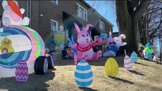 Elaborate Easter display brings joy to Montreal community  Easter Sunday [upl. by Ainavi]