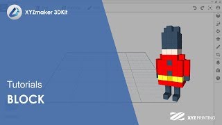 XYZmaker 3DKit Tutorials l Block [upl. by Eiramannod720]