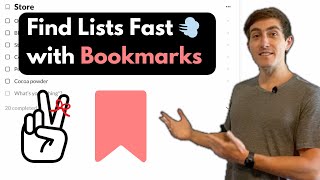 Using Bookmarks to Remember Important Lists in Twos App [upl. by Rammus]