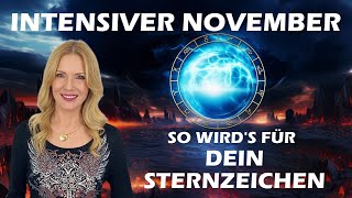 Intensiver November So wirds für DEIN Sternzeichen [upl. by Byrd]