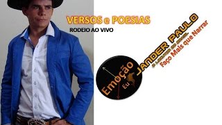 Versos e Poesias de Rodeios com Jander Paulo LdB Ao vivo [upl. by Petronia30]