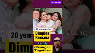 Dimples Romana and her husband Stronger together trending filipinoactress shortsviral [upl. by Dlanger]