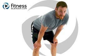 Dynamic Total Body HIIT Cardio and Abs Workout with Warm Up amp Cool Down [upl. by Storfer]