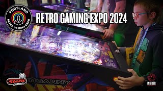 Stern Pinball at The Portland Retro Gaming Expo [upl. by Ninon]