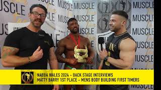 NABBA Wales 2024  Back Stage interviews [upl. by Emmons]