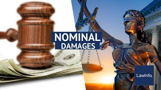 What Are Nominal Damages  LawInfo [upl. by Lemuel]