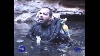 scuba cave diving The Big Black The last dive of David Shaw 21 43 XviD format [upl. by Adnil]