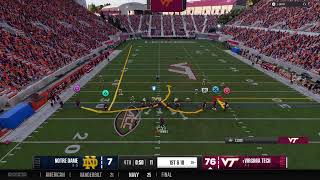 CFB25 S2 W11 OtSS VT vs ND [upl. by Nysila]