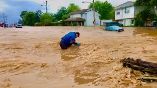 From Clogged to Clear Rescuing a Flash Flood Street Drain [upl. by Akeimat]