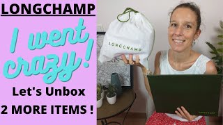 LONGCHAMP UNBOXING Lets discover 2 more items from the FW 22 Collection  REVIEW amp WHAT FITS [upl. by Solis]