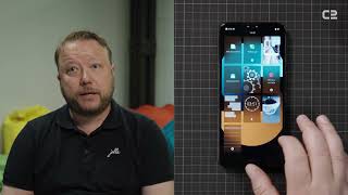 Jolla C2 Community Phone First look amp Sailfish OS 50 preview sailfishos privacyfromfinland [upl. by Nahtanhoj]