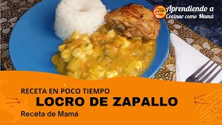 Receta Rápida LOCRO DE ZAPALLO A mi Estilo recetasperuanas [upl. by Coleman594]