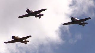 Warbird Flight  2022 Culpeper Air Fest [upl. by Mllly]