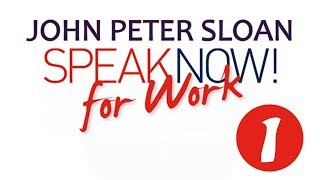 John Peter Sloan  Speak Now For Work 120 [upl. by Noemis]