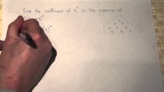 Binomial theorem finding the coefficient of x3 in 24x5 [upl. by Parent]