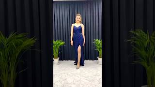 Latest Gown design for women Partywear Dress Design shorts viral gown fashiondesign reels2024 [upl. by Drugi567]