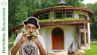 Permaculture Designer Builds Unique Straw Bale Home [upl. by Tratner]